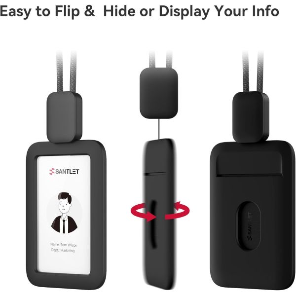 Factory Direct Silicone Badge Holders | Wholesale Durable ID Card Badge Reel Holders for Office & School