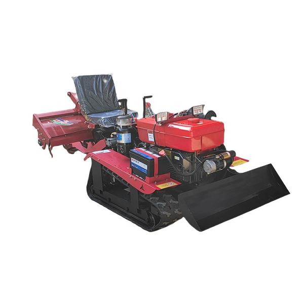 Rotary Tiller Agricultural Farm Machinery Direct Supply Mini Rotary Crawler Tiller