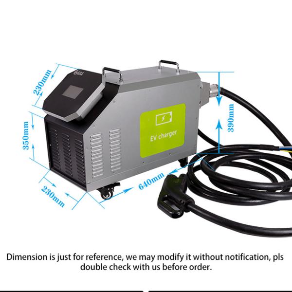 Portable Mobile EV Car Fast Charger with Input Voltage 260-475V and Output Voltage 200-750V CCS 15KW 20KW 30KW 40KW