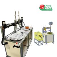 vedador do tampão de extremidade do filtro do equipamento de fabricação do filtro de 5000W D100mm que faz a máquina