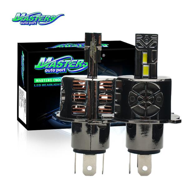 Masters Z30 130W 13000 lumens 6500K refroidisseur blanc H1 H4 H7 phares LED ampoules