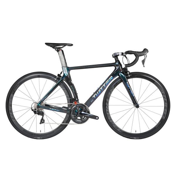 Yellow Lightweight Road Bike Holographic Colors Frame For Professional Adults