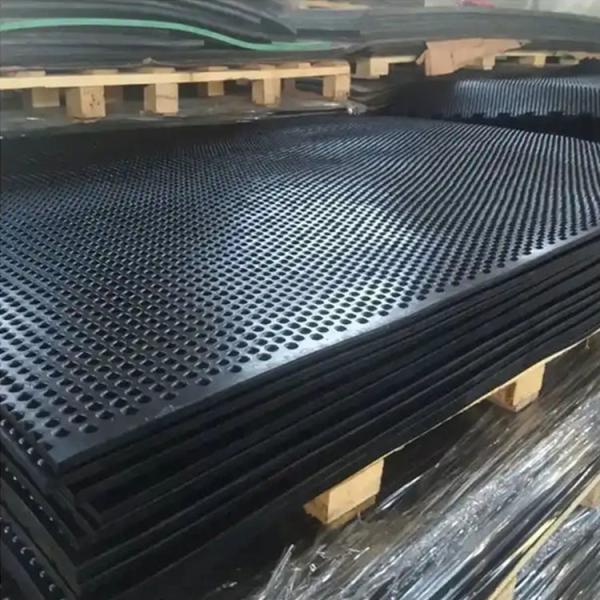 Rubber Mat Honeycomb Origin Groove Dot Stable Horse Mat Animal Matting Horse Black 1000mm*2000m 1830mm*1220m