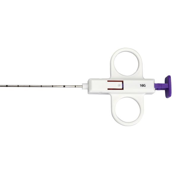 16G 160 мм одноразовая медицинская полуавтоматическая биопсическая игла с коаксиальным поставщиком
