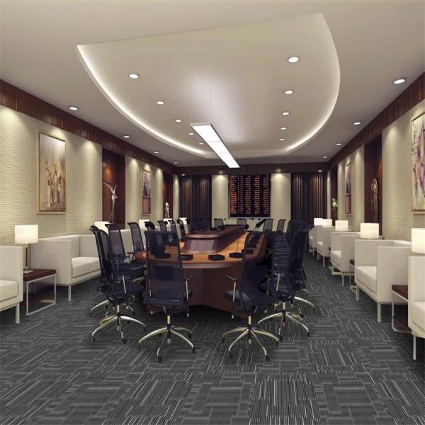 Stock Wholesale 50*50cm modular grid pattern carpet tile