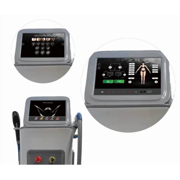 Эффективное безопасной части ручки машины удаления волос лазера диода 808nm двойной безболезненное