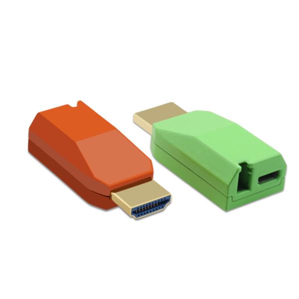 Micro Pluggable 4K/60Hz HDMI2.0 através de Single-Core Multimode Fiber Extender