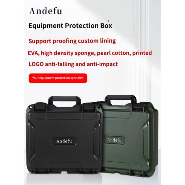 IP67 impermeable Hard Plastic Instrument Carry Tool Case Color personalizado aceptable personalizable para equipos eléctricos