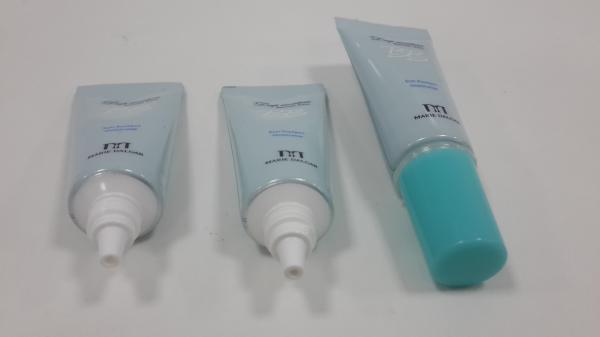 Impressão em gravura 15 ml Alumínio Barreira laminada tubo cosmético recipiente de plástico para BB creme Serum de rugas embalagem