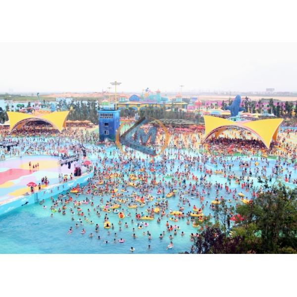 45kw Blower Wave Surf Pool for 500sqm Wave Zone with Low Noise for Commercial Aqua Parks