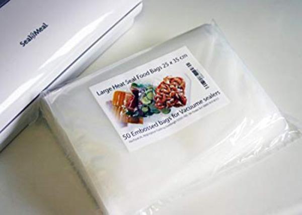 Nylon PE Vacuum Seal Bags Embossing Surface Handling Commercial Grade Fragrance Preserve