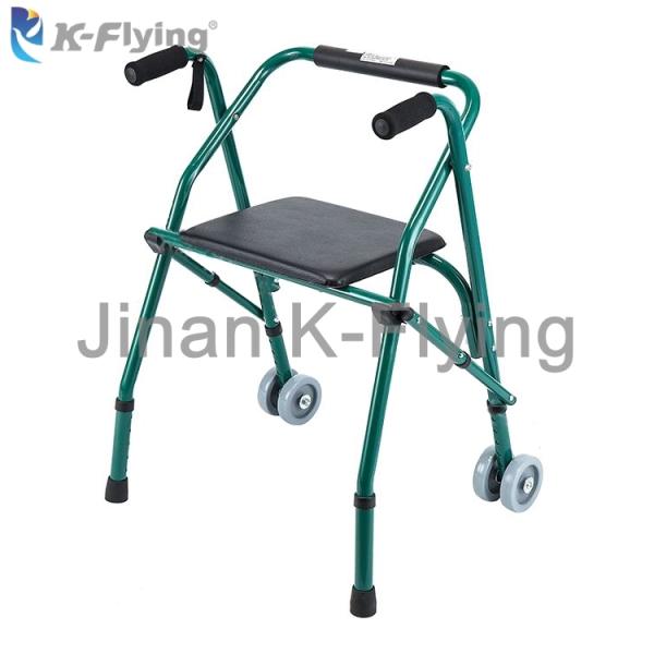 Пожилые люди оборудования реабилитации высоты регулируемые медицинские складывая идя Rollator