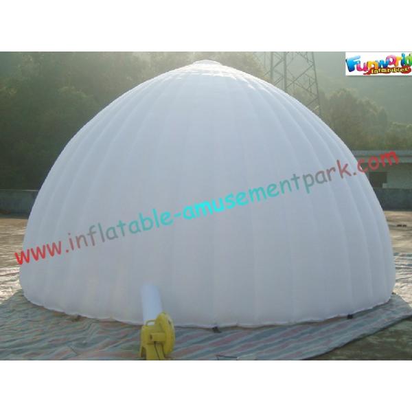 Подгонянный куполом раздувной шатер партии белый делает водостотьким для случая