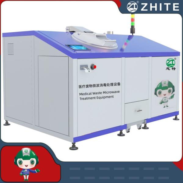 Mobile Equipment Medical Waste Microwave Disposal Treatment for Hospital Garbage