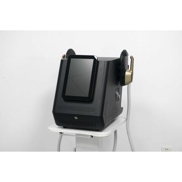 Non-invasive EMS slimming machine, for weight loss, muscle shaping, and fat burning; with four handles for home and commercial use.