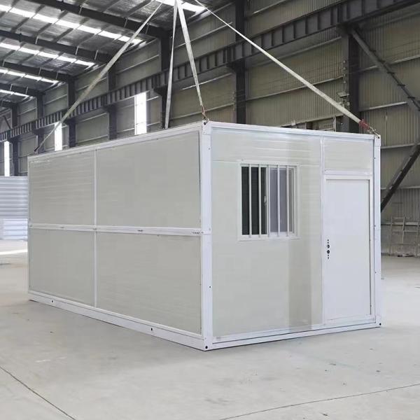Custom Flat Pack Folding Containers Prefab Houses Fast Installation for Construction Sites