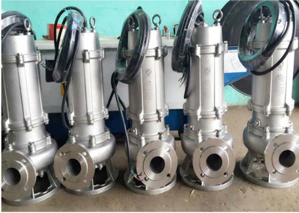60m3/h 150m3/h Electric Sewage Stainless Steel Submersible Pump