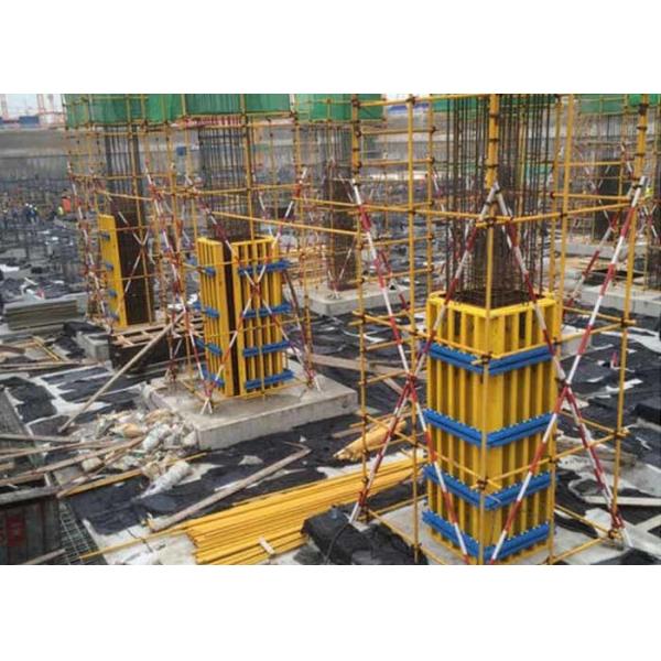 Circular Column Formwork System Universal Forming Size With Timer Beam H20