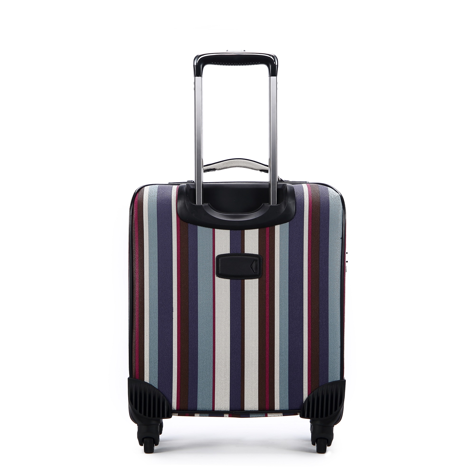 2 Piece Business Travel Luggage Set Leather Carry-On Suitcases with Spinner Caster Boarding Case for Meetings