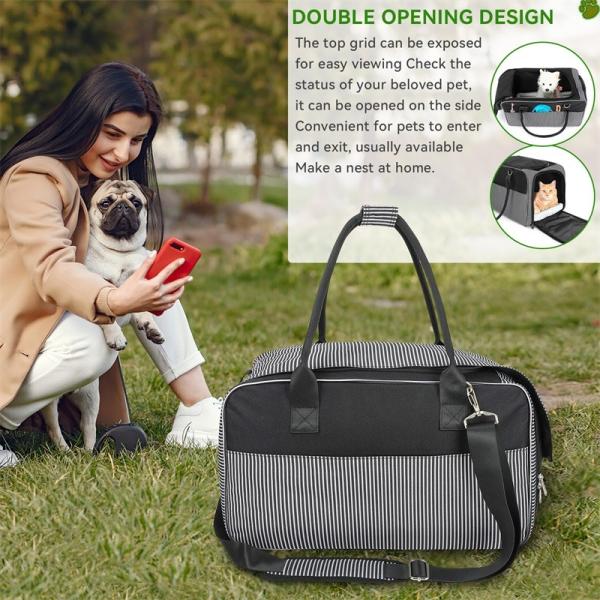 Airline Approved Breathable Mesh Custom Travel Backpack Puppy Cat Dog Travel Pet Bag