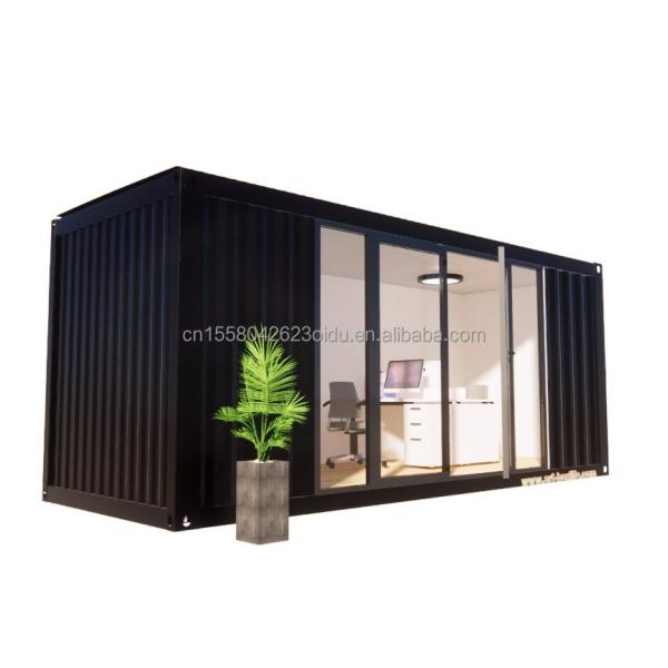Expandable Container Garden House with Bedroom Outdoor Application Steel Sandwich Panel Material and Customized Color