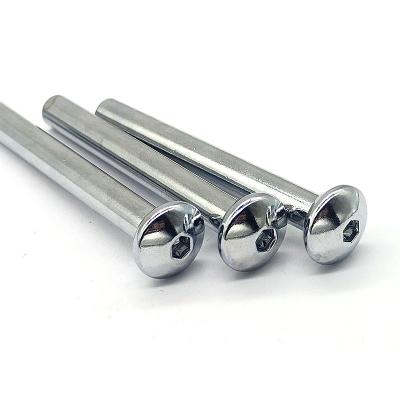 Precise Carbon Steel Aluminum Stainless Steel CNC Turning Parts Pan Head Long Rivet