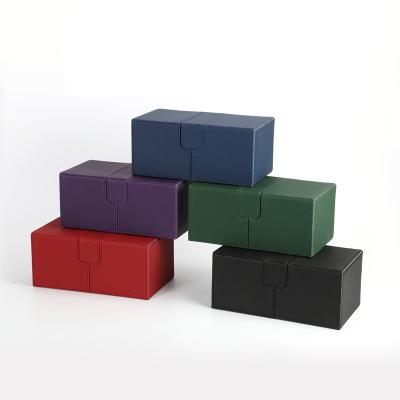 160+ caixa de cartão de deck duplo ROSH PCG Tcg caixa de armazenamento de cartão colecionável