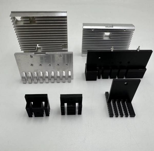 OEM Sandblasting Anodized Small Aluminum Heatsink Extruded Profile