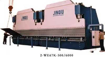 Eletromoção 45KW Potência Processos de feixe de aço Hidráulico Synchro CNC Tandem Press Brake