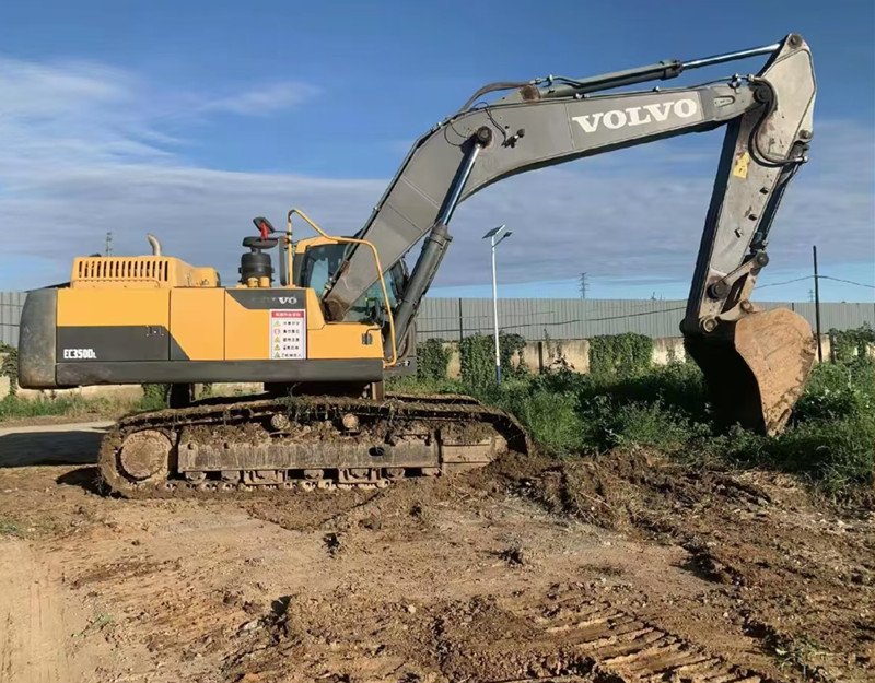 Использованная экскаваторная машина Volvo EC350DL В продаже подземная горная экскаваторная машина