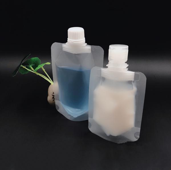 Customizable Spout Pouch Packaging for Cosmetics Lotion Shampoo Liquid