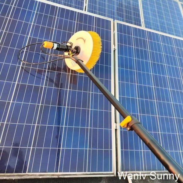 Limpieza con agua fría Limpieza de paneles solares personalizada para paneles de techo eléctricos