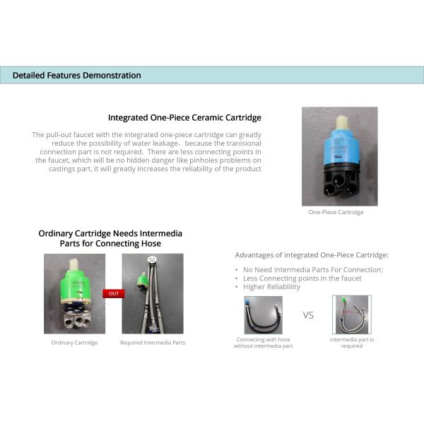 Extendable автоматический кран кухни датчика