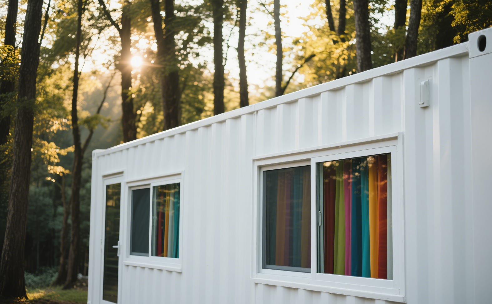 Detachable, Movable, Prefabricated Camping Shelters, Hotel Apartments, Durable Steel and Modular Small Houses Potable House