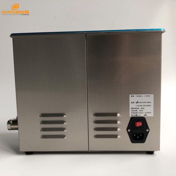 High Power Ultrasonic Surgical Instrument Cleaner , 6Liter Dental Ultrasonic Cleaner