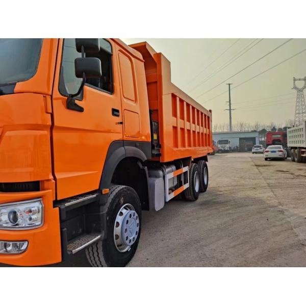 6×4 Manual Transmission HOWO Dump Truck Used Truck Dump 12 Roues Sable Benne Camion