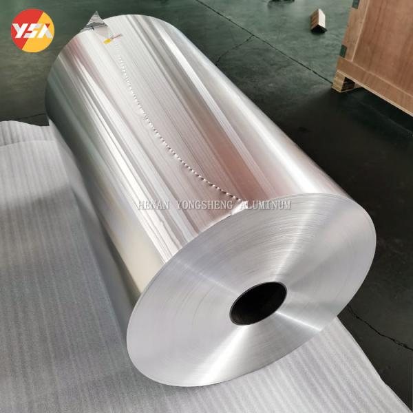 Customeried Silver Aluminum Alloy Foil Roll 6microns 8011 1100 Length