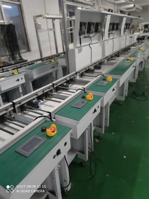 ESD Flat Belt PCB Conveyor for SMT Line SMEMA Compatible PCB Linking Conveyor Manufacturer