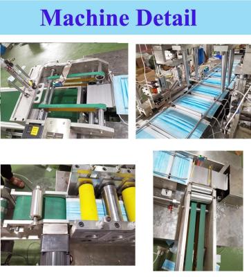 Hospital Disposable Surgical Gown Making Machine , Fully Automatic Mask Making Machine