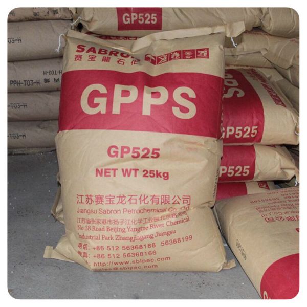 Tensilestrength 40 to 50 MPa GPPS thermoplastic polymer type optimized for industrial fabrication and product durability