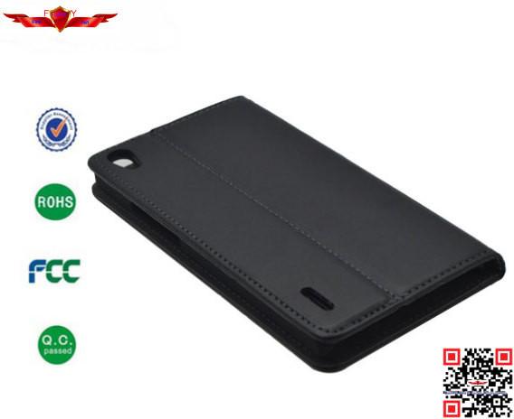 New Arrival High Quality Durable Magnet PU Wallet Leather Cover Cases For HUAWEI P7 MINI