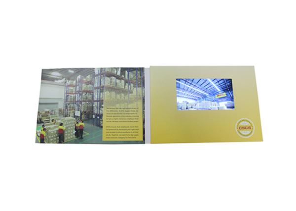 Electronic Automatic LCD Display Card Multimedia Digital Video Brochure