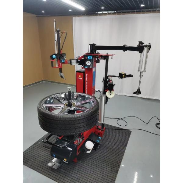 Full Auto Tire Changer 8 - 10 Bar Car Wheel Changer With Left Side Asist Arm