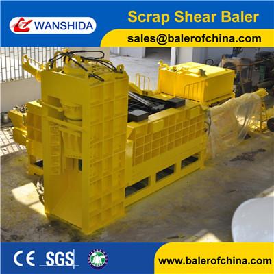 WANSHIDA Y83Q-4000G Scrap Metal Shear Baler Customized for scrap metal cutting
