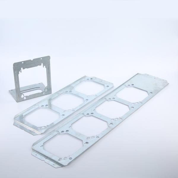 2.0mm Thickness Pre Galvanized Coil Steel Outlet Box Bracket For BS4568 Conduit