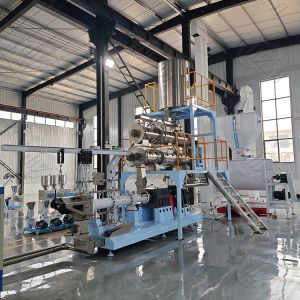 Machine de fabrication de nourriture pour chiens / ligne de transformation de nourriture pour animaux de compagnie pour chiens, chats, oiseaux