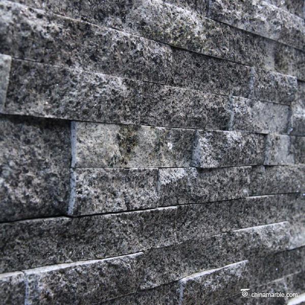Natural stone ,White Grey Granite Culture Stone, Ledge Panel, Stacked Stone Cladding