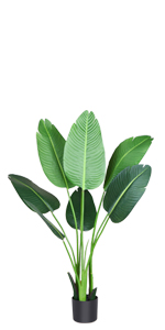 Fake Colocasia Esculenta, Plastic variegata artificial Taro, Subtropics Faux Swiss Cheese Plant For Home Garden Office