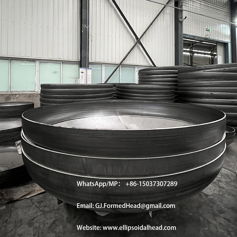 ASME Certified Carbon Steel SA516 GR70 Storage Tank Bottom Heads with EN 10204 3.1 Certificate