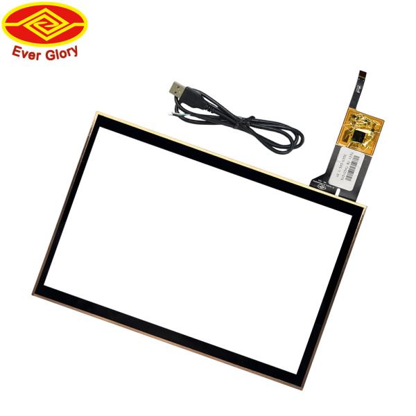 Flexible LCD Waterproof Touch Panel , USB Port TFT Touchscreen Projected Capacitive